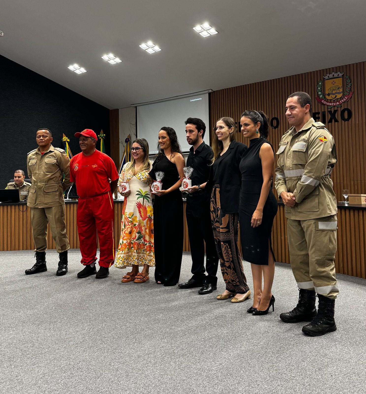 Corpo de Bombeiros de Goianésia realiza solenidade de abertura do PROEBOM 2025