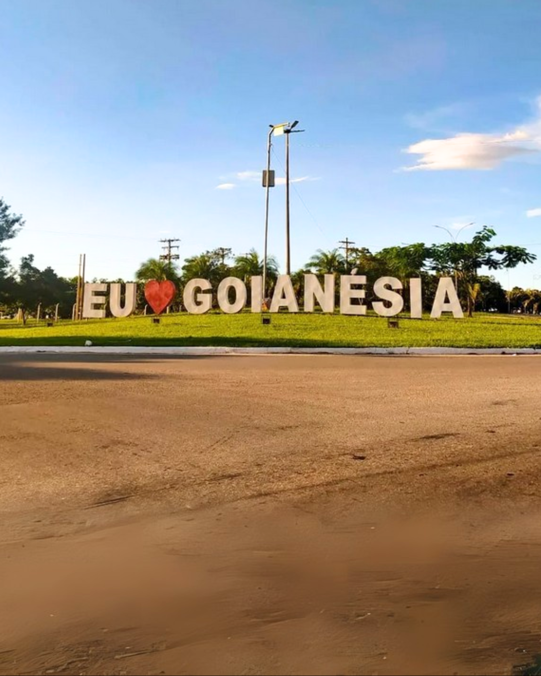 Segunda-feira começa com sol e baixa umidade em Goianésia